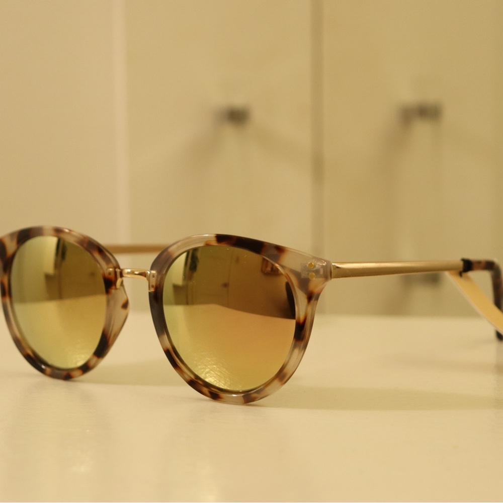 BCBG Mirrored Tortoise Shell Ladies Sunglasses